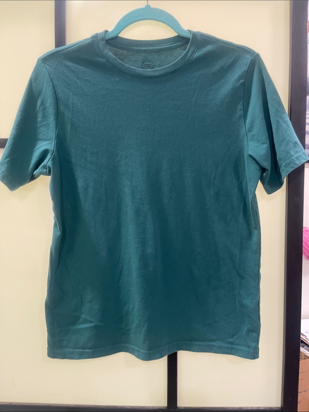 Kids Crew Neck Tee in Teal